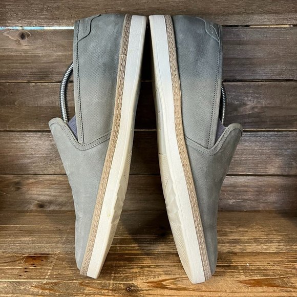 Mens Donald Pliner Cashton Gray‎ Suede Slip On Casual Sneakers Shoes Size 11.5 M main image 5
